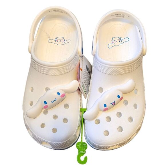 Crocs x Sanrio Men's White Cinnamoroll Crocs Size US 13 NWT